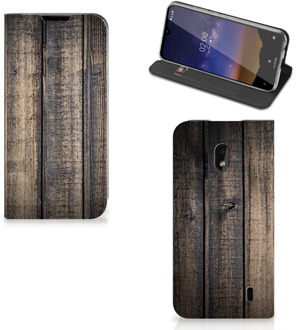 B2Ctelecom Nokia 2.2 Book Wallet Case Steigerhout