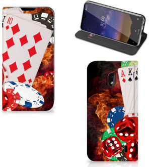 B2Ctelecom Nokia 2.2 Hippe Standcase Casino