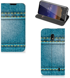 B2Ctelecom Nokia 2.2 Hippe Standcase Jeans