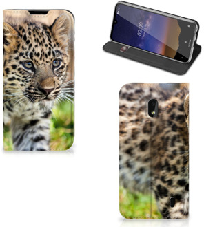 B2Ctelecom Nokia 2.2 Hoesje maken Baby Luipaard