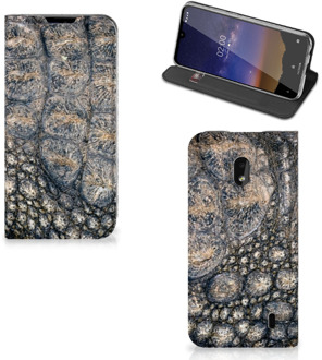 B2Ctelecom Nokia 2.2 Hoesje maken Krokodillenprint