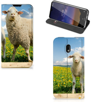 B2Ctelecom Nokia 2.2 Hoesje maken Schaap en Lammetje