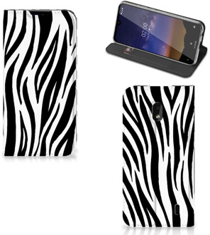 B2Ctelecom Nokia 2.2 Hoesje maken Zebra