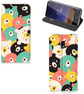 B2Ctelecom Nokia 2.2 Magnet Case Bears