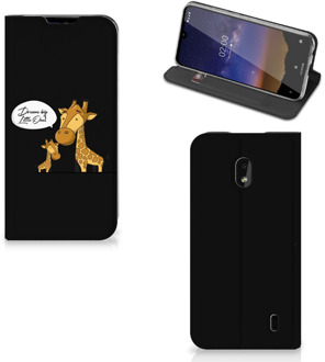 B2Ctelecom Nokia 2.2 Magnet Case Giraffe