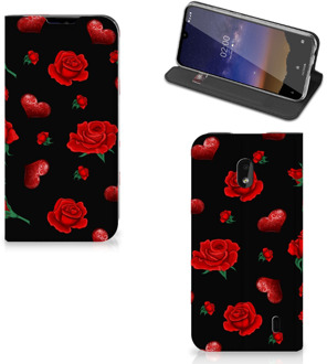 B2Ctelecom Nokia 2.2 Magnet Case Valentine Design