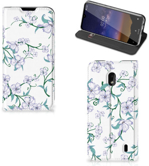 B2Ctelecom Nokia 2.2 Smart Cover Blossom White