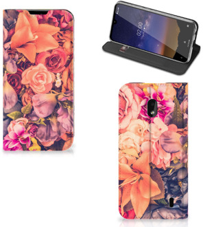 B2Ctelecom Nokia 2.2 Smart Cover Bosje Bloemen