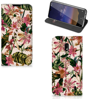 B2Ctelecom Nokia 2.2 Smart Cover Flowers