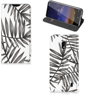 B2Ctelecom Nokia 2.2 Smart Cover Leaves Grey