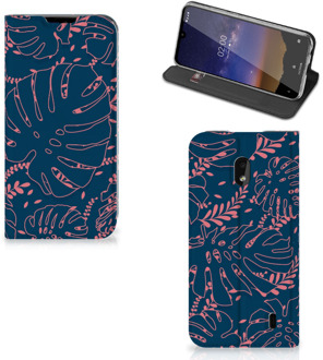 B2Ctelecom Nokia 2.2 Smart Cover Palm Leaves