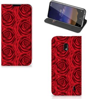 B2Ctelecom Nokia 2.2 Smart Cover Rood Rose