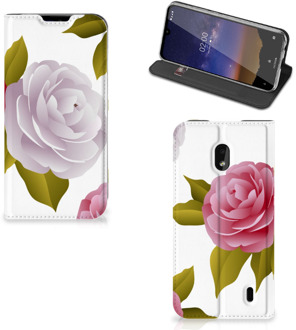 B2Ctelecom Nokia 2.2 Smart Cover Roses