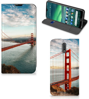 B2Ctelecom Nokia 2.3 Book Cover Golden Gate Bridge