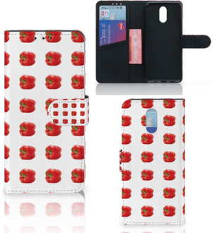 B2Ctelecom Nokia 2.3 Book Cover Paprika Red