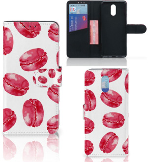 B2Ctelecom Nokia 2.3 Book Cover Pink Macarons