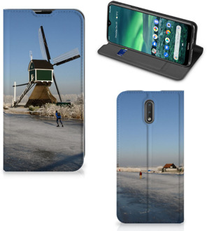 B2Ctelecom Nokia 2.3 Book Cover Schaatsers Friesland