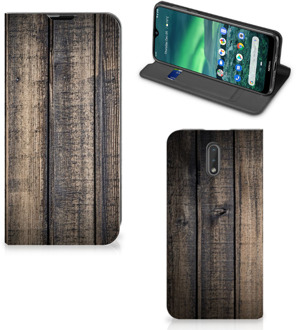 B2Ctelecom Nokia 2.3 Book Wallet Case Steigerhout