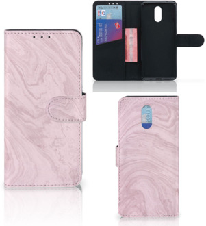 B2Ctelecom Nokia 2.3 Bookcase Marble Roze