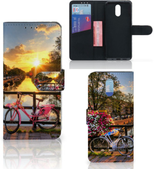 B2Ctelecom Nokia 2.3 Flip Cover Amsterdamse Grachten