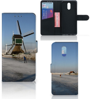 B2Ctelecom Nokia 2.3 Flip Cover Schaatsers Friesland