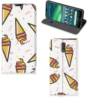 B2Ctelecom Nokia 2.3 Flip Style Cover Icecream