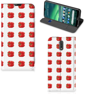 B2Ctelecom Nokia 2.3 Flip Style Cover Paprika Red