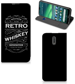 B2Ctelecom Nokia 2.3 Flip Style Cover Whiskey