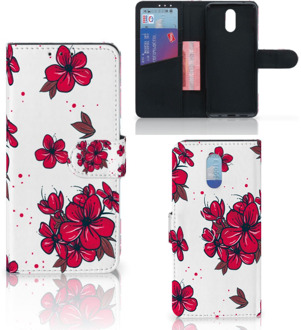 B2Ctelecom Nokia 2.3 Hoesje Blossom Rood