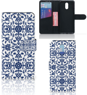 B2Ctelecom Nokia 2.3 Hoesje Flower Blue