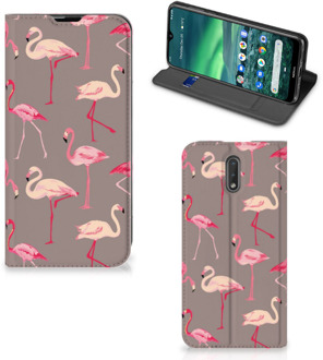 B2Ctelecom Nokia 2.3 Hoesje maken Flamingo