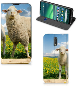 B2Ctelecom Nokia 2.3 Hoesje maken Schaap en Lammetje