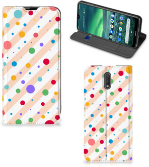 B2Ctelecom Nokia 2.3 Hoesje met Magneet Dots