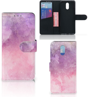 B2Ctelecom Nokia 2.3 Hoesje Pink Purple Paint