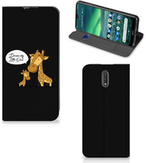 B2Ctelecom Nokia 2.3 Magnet Case Giraffe