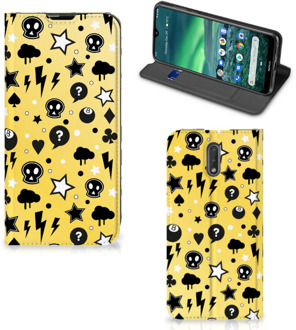 B2Ctelecom Nokia 2.3 Mobiel BookCase Punk Yellow