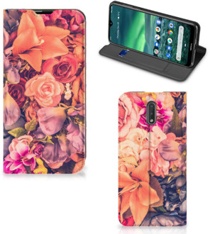 B2Ctelecom Nokia 2.3 Smart Cover Bosje Bloemen