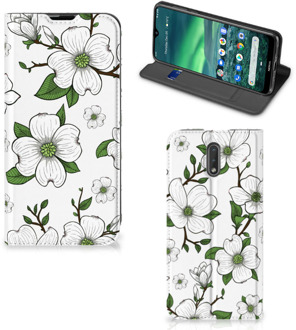 B2Ctelecom Nokia 2.3 Smart Cover Dogwood Flowers