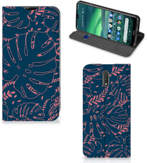 B2Ctelecom Nokia 2.3 Smart Cover Palm Leaves