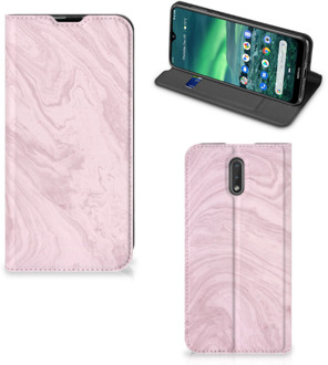 B2Ctelecom Nokia 2.3 Standcase Marble Roze