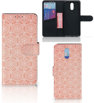 B2Ctelecom Nokia 2.3 Telefoon Hoesje Pattern Orange