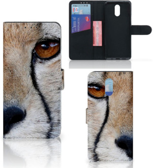 B2Ctelecom Nokia 2.3 Telefoonhoesje met Pasjes Cheetah