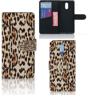 B2Ctelecom Nokia 2.3 Telefoonhoesje met Pasjes Leopard