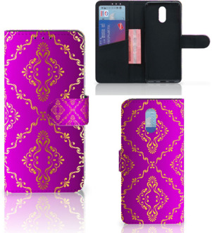 B2Ctelecom Nokia 2.3 Wallet Case Barok Roze