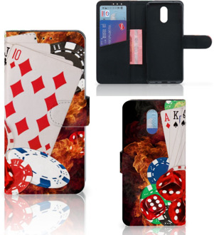 B2Ctelecom Nokia 2.3 Wallet Case met Pasjes Casino