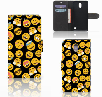 B2Ctelecom Nokia 2 Bookcase hoesje  Emoji