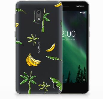 B2Ctelecom Nokia 2 TPU Hoesje Design Banana Tree