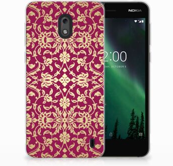 B2Ctelecom Nokia 2 TPU Hoesje Design Barok Pink