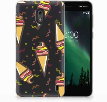 B2Ctelecom Nokia 2 TPU Hoesje Design Icecream