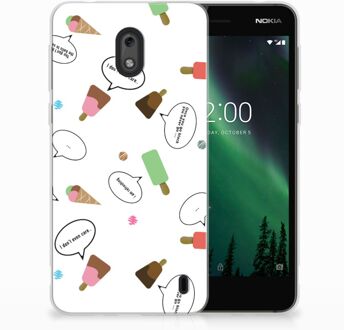 B2Ctelecom Nokia 2 TPU Hoesje Design IJsjes